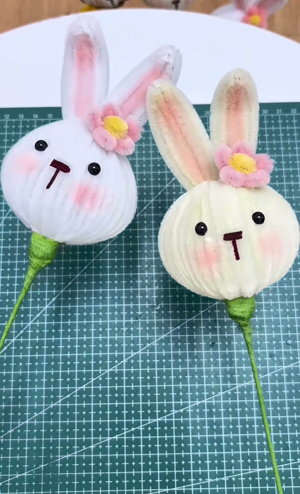 Cute Bunny Tulip Plush Bouquet
